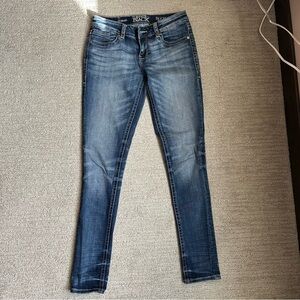 Buckle Black Skinny Jeans